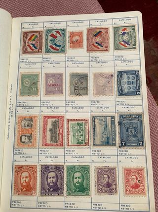 Francobolli usati del Paraguay
