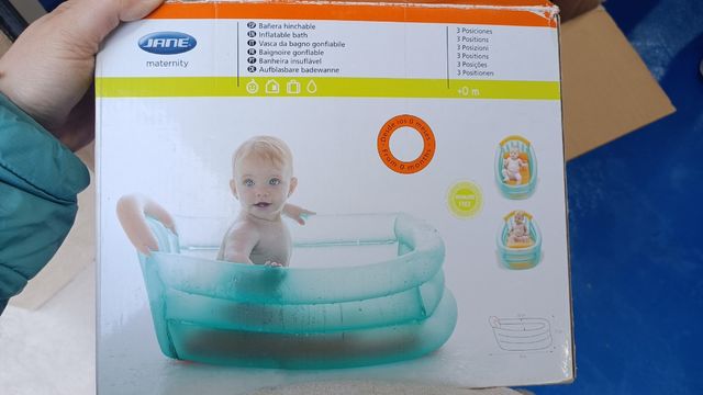 Bañera inchable para bebé