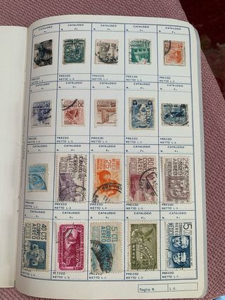 Francobolli usati del Guatemala e Messico