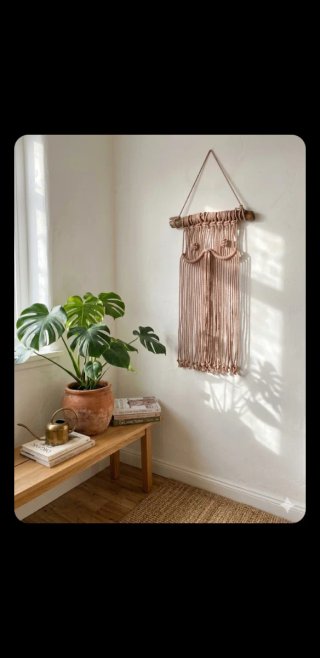 Arredamento decorativo Boho Nórdico Escandinavo