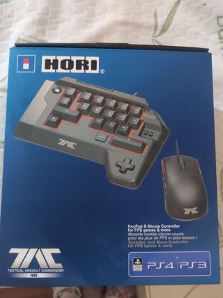 Keypad e mouse controller PS4 e PS3