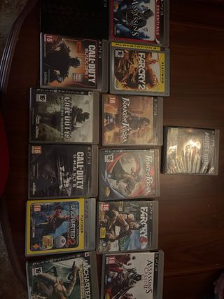 Set juegos ps3