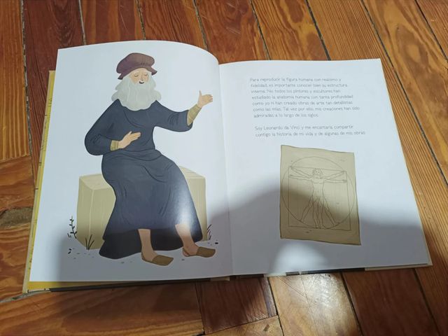 Libro Infantil Historias Genials Leonardo Da Vinci