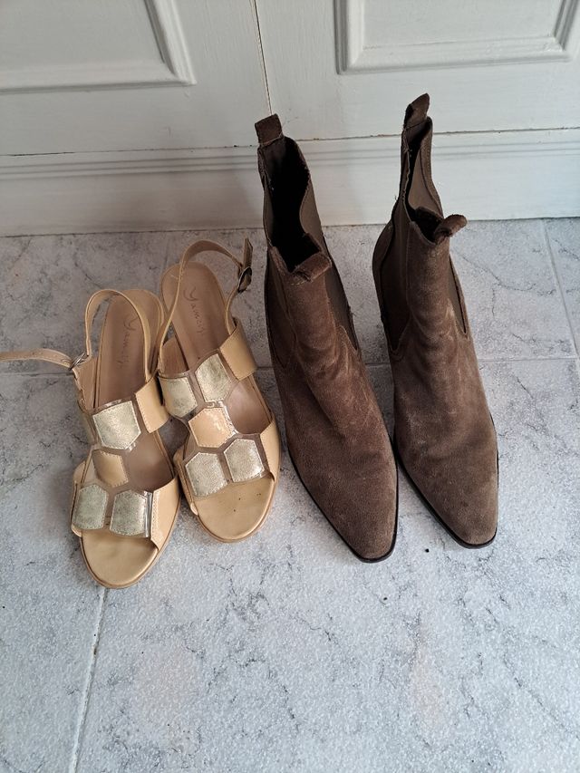 Botas y sandalias  talla 41