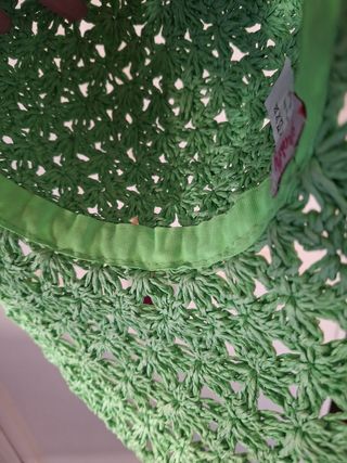 Cappello di paglia a falda larga donna