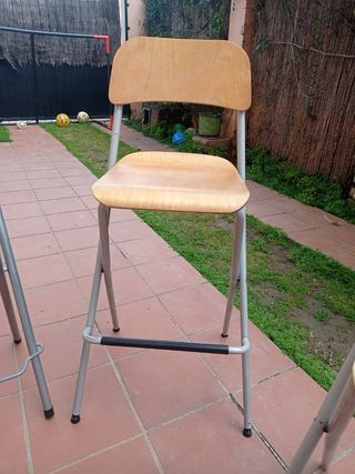 Pack de 4 sillas altas