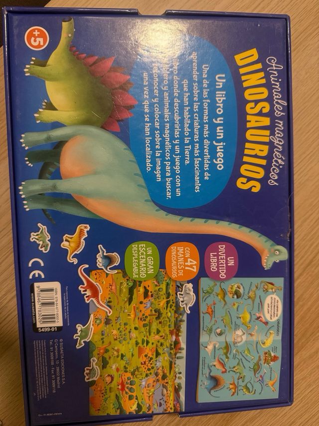 Juego magnetico dinosaurios