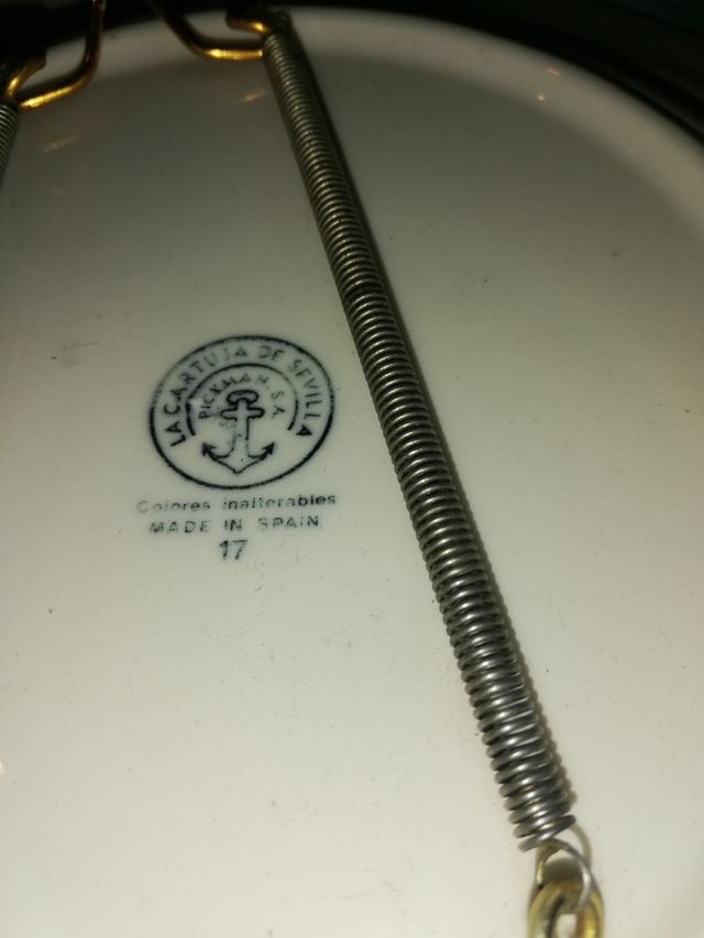 Plato La cartuja de Sevilla