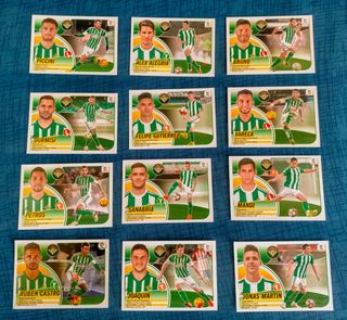 Cromos Betis Liga Santander 2016-17