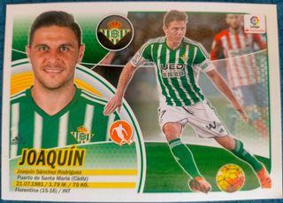 Cromos Betis Liga Santander 2016-17