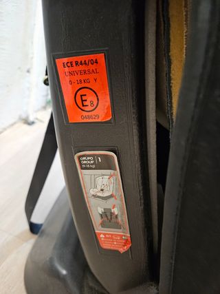 Silla para el coche sin Isofix MotorTown