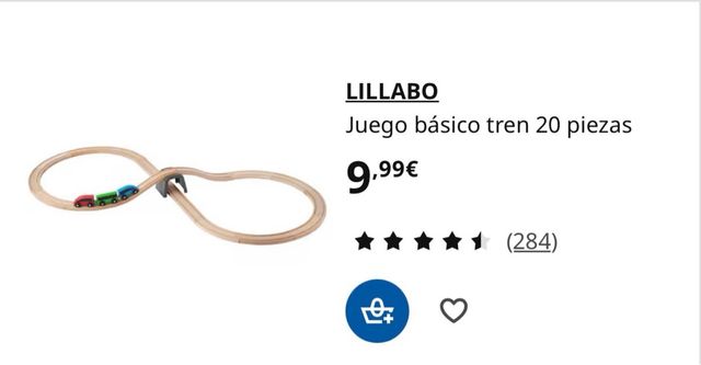 Juego ikea coches madera