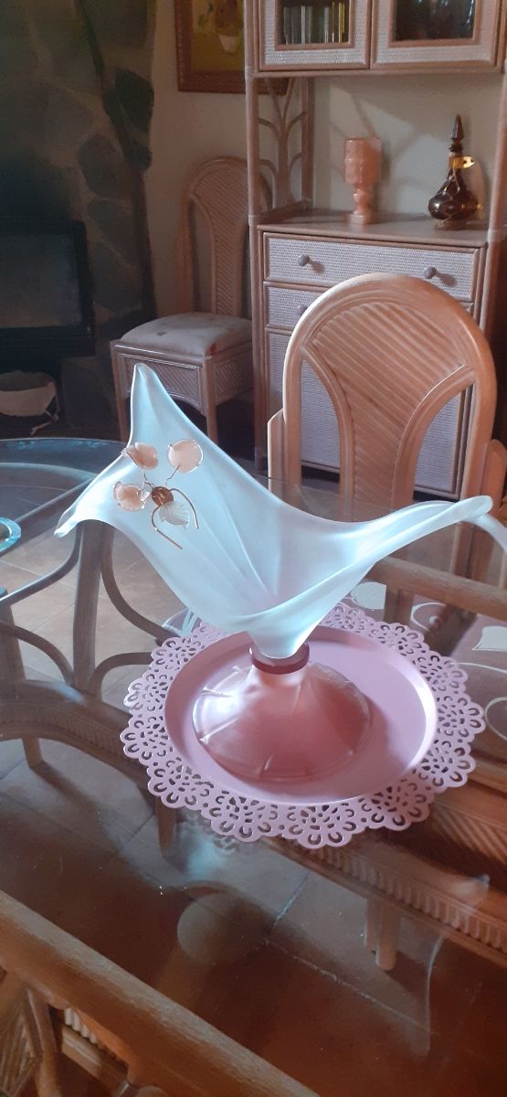 Vaso centrotavola vintage