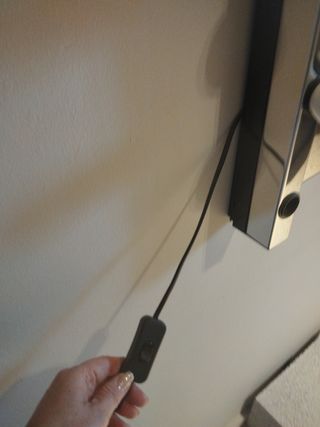 Regleta luces camerino