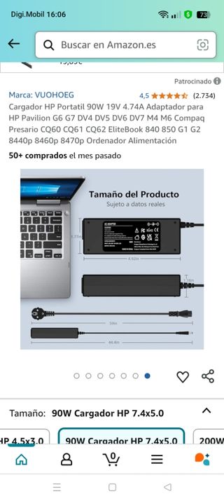 caricabatterie HP