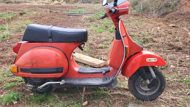 Vespa 200 tx 16000km reales