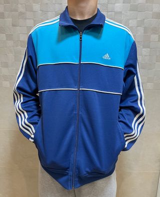 Chaqueta Adidas vintage azul