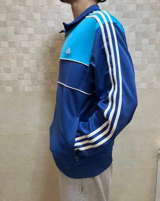 Chaqueta Adidas vintage azul