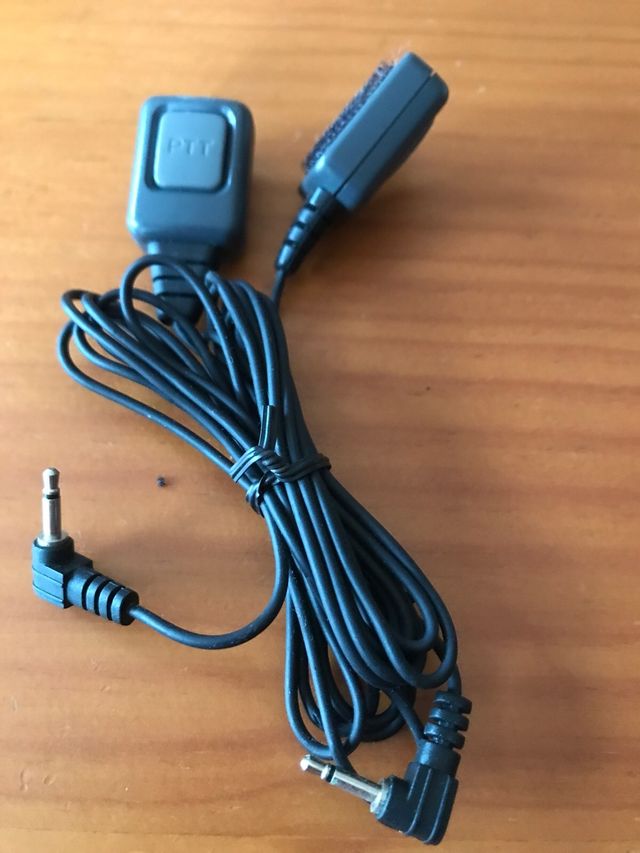 Micro auricular laringe para walkies