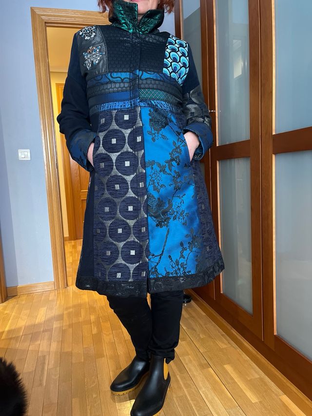 Abrigo Desigual mujer