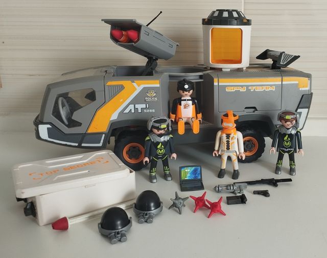 Camión espia playmobil