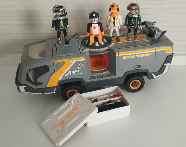 Camión espia playmobil