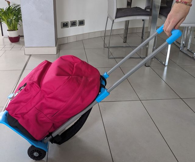 Carrello porta zaino