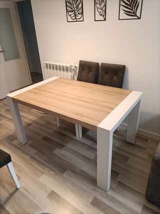 Mesa de comedor extensible de calidad