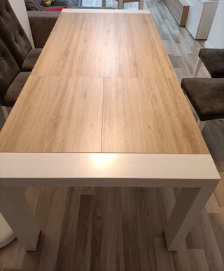 Mesa de comedor extensible de calidad