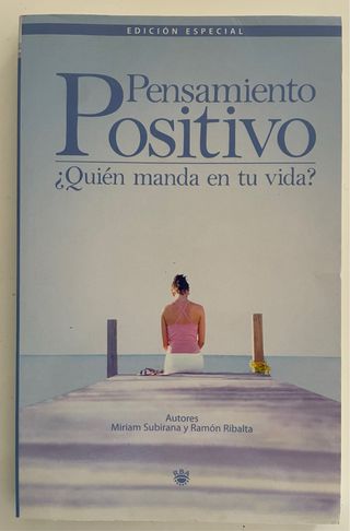 Libro Pensamiento positivo