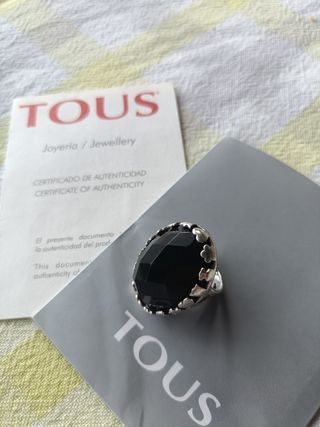 Anillo Plata Primera Ley 925, Ónix Oval 