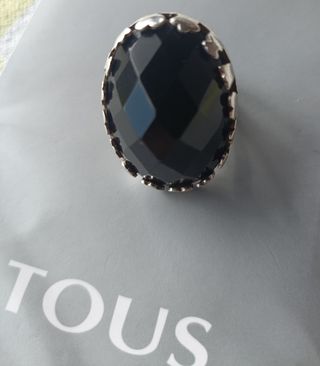 Anillo Plata Primera Ley 925, Ónix Oval 