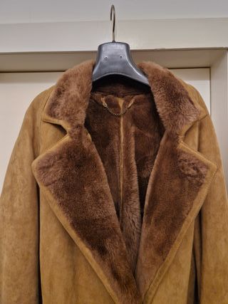 Giaccone montone donna taglia 44 made in Italy