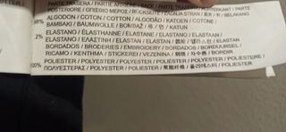 Mini falda étnica talla S Pull and Bear