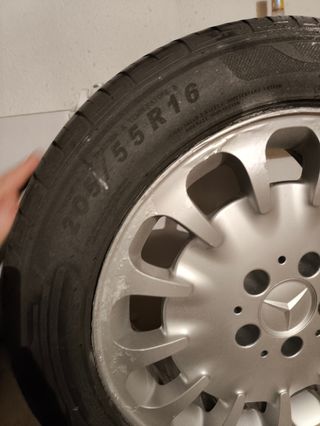 Llantas mercedes Benz 16 pulgadas 