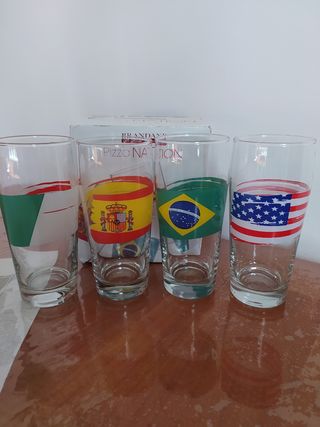 Set 4 bicchieri da birra Brandani