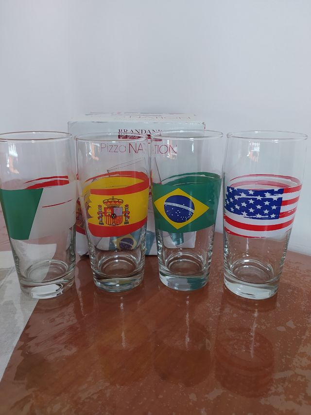 Set 4 bicchieri da birra Brandani