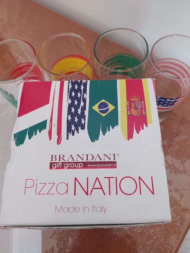 Set 4 bicchieri da birra Brandani