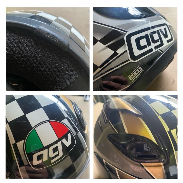 Capacete AGV Demon Top Vent Helmet Antigo/Vintage