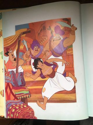 Aladdin - libro de Disney