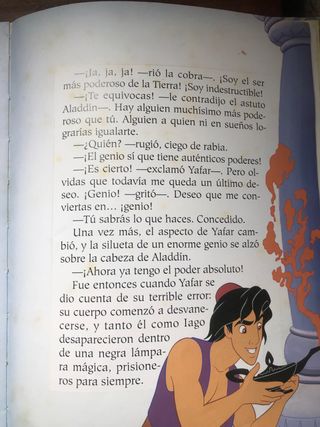 Aladdin - libro de Disney