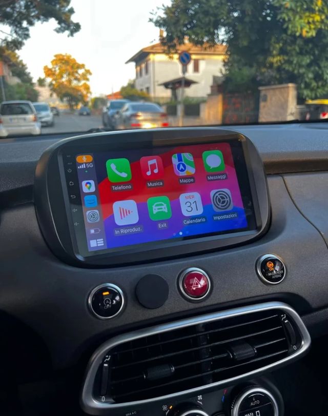 Radio android 9" Fiat 500x