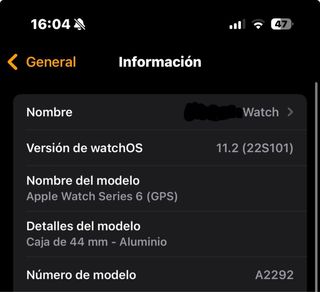 Apple Watch Series 6 44mm Azul