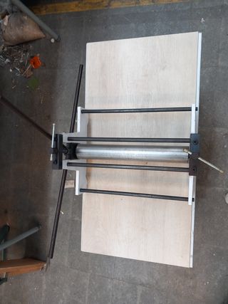 Torchio calcografico con mobiletto