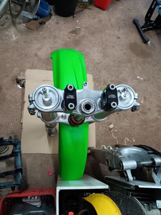 Suspensoes RaceTech goldvalve KX125 2007 KYB forks