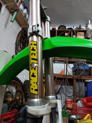 Suspensoes RaceTech goldvalve KX125 2007 KYB forks