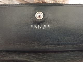 Céline Paris Portafoglio Donna Pelle Tessut 19x10