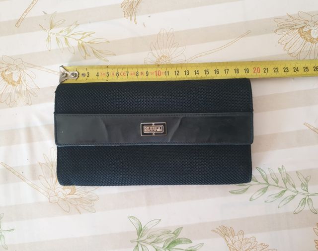 Céline Paris Portafoglio Donna Pelle Tessut 19x10