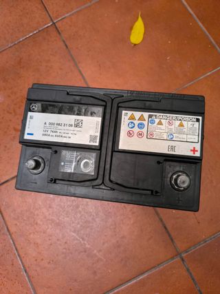 Batería 74 Amp como nueva 