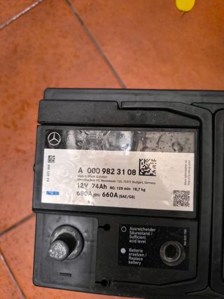 Batería 74 Amp como nueva 